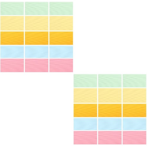 Assorted color paper memo - paper,