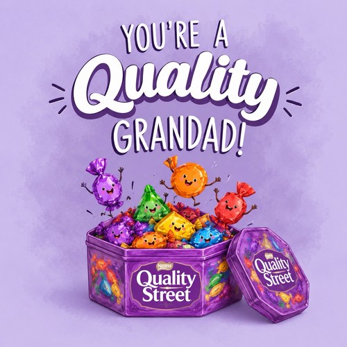 Cute quality grandad - quality,