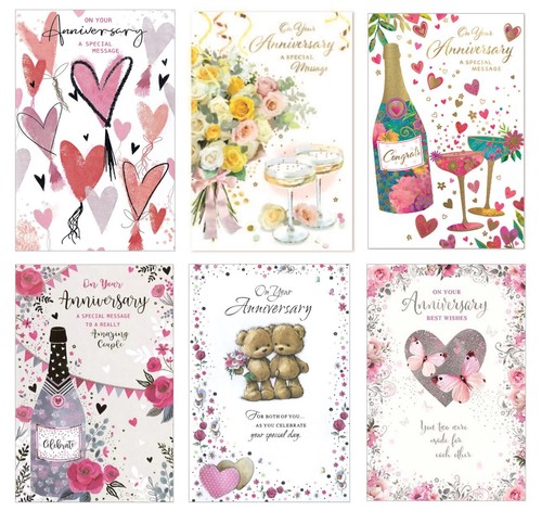Pack anniversary cards - pack, of