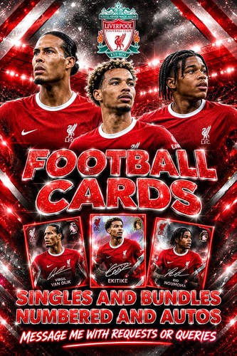 Liverpool football cards - liverpool,