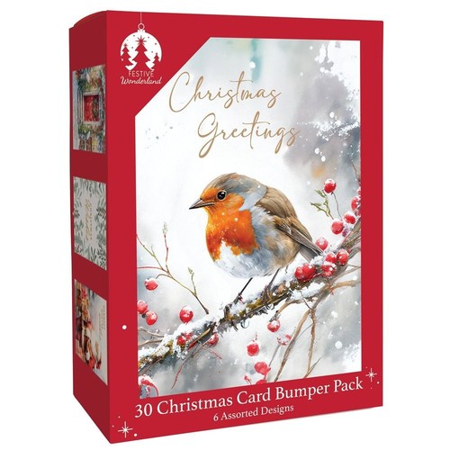 Christmas cards bumper pack - cards,
