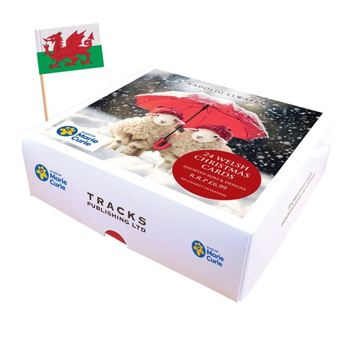 Welsh christmas cards box - christmas,