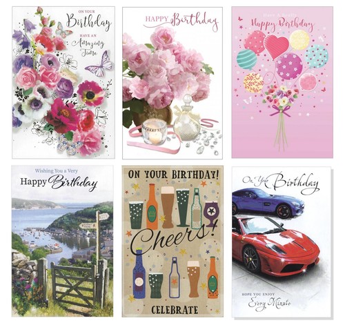 Pack birthday cards - pack,