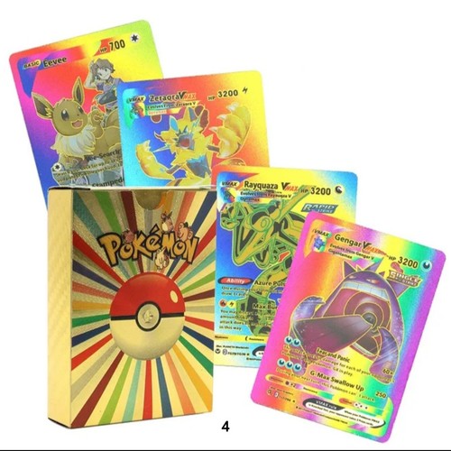 Rainbow foil cards pack of - ,