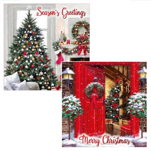 Christmas cards pack - pack, 12