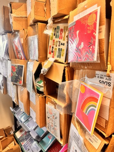 500 assorted greeting cards - 500,