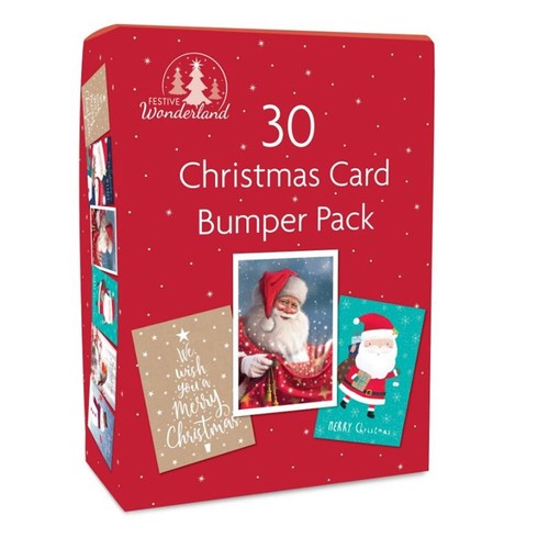 Christmas cards box 30 - cards, of
