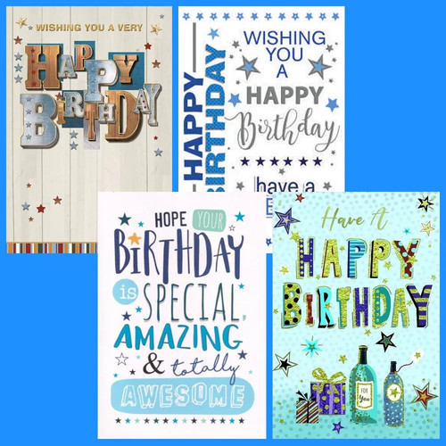 Pack birthday greeting - pack, of