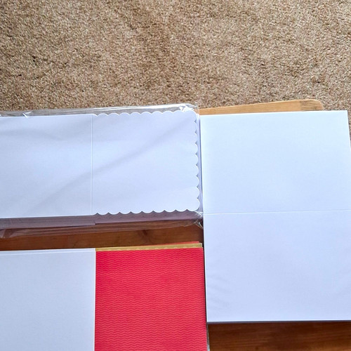 Assorted blank folded - blank,