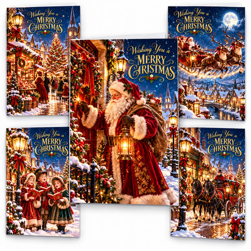 Pack christmas cards - pack, of