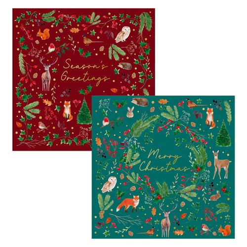 Assorted woodland animals - assorted,