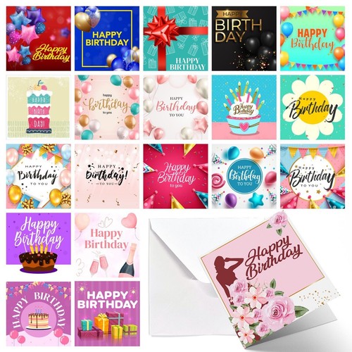 Happy birthday cards - 20,