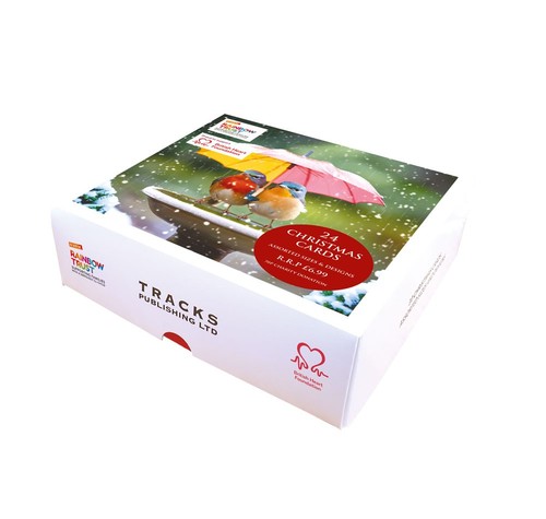 Christmas cards box - box, 24