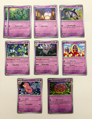 Pokémon cards psychic - cards, type