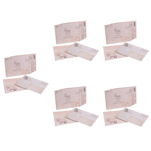 120pcs compact paper - 120pcs, envelopes