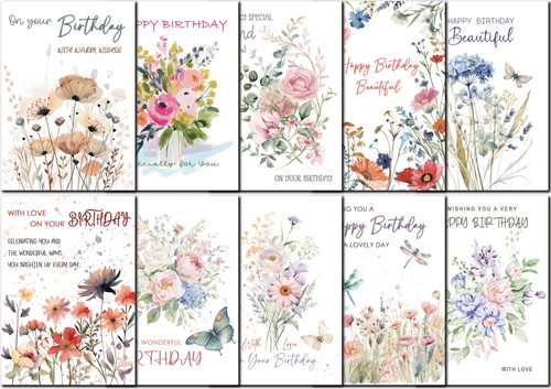 Pack assorted ladies - 10, a6