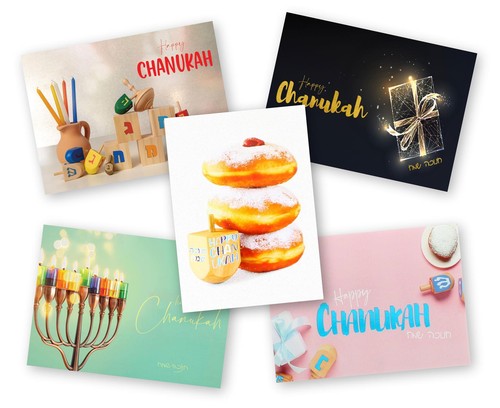 Assorted hanukkah greeting - assorted,