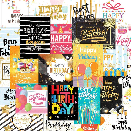 Birthday cards assortment - birthday,
