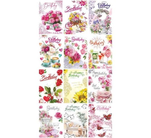 Assorted birthday cards - birthday,