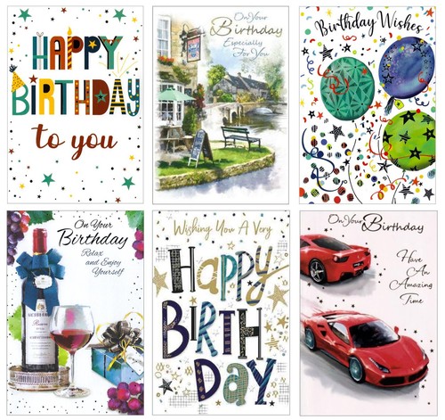 Pack birthday cards - pack,