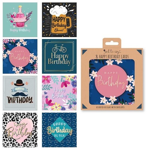 Pack mixed assorted happy - pack,