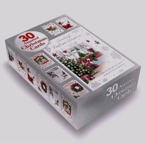 Assorted christmas greeting - 30,