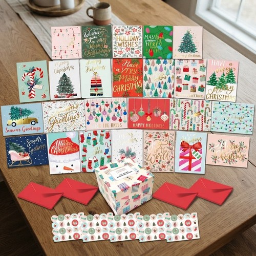 Boxed christmas cards - boxed, set