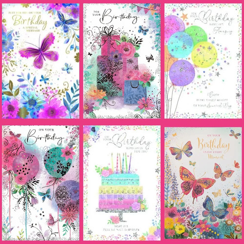 Pack birthday greeting - pack, of